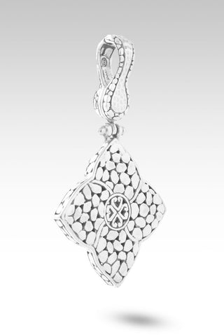 Heaven's Symphony Pendant™ in Strawberry Quartz & Garnet - Single Stone - only found at SARDA™