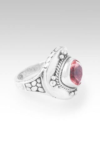 Heaven's Symphony Ring™ in Strawberry Quartz - Dinner - only found at SARDA™