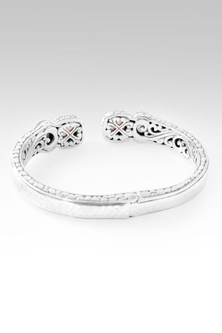 Heaven's Symphony Tip - to - Tip Bracelet™ in Strawberry Quartz & Garnet - Tip - to - Tip - only found at SARDA™