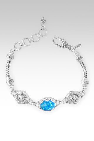 Hello Beautiful, Goodbye Broken Bracelet™ in Twilight Simulated Opal - Multi Stone - only found at SARDA™