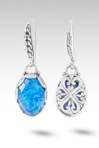 Hello Beautiful, Goodbye Broken Earrings™ in Twilight Simulated Opal - Bali Wire - only found at SARDA™
