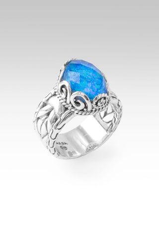 Hello Beautiful, Goodbye Broken Ring™ in Twilight Simulated Opal - Dinner - only found at SARDA™