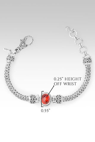 Hello Belief, Goodbye Unbelief Bracelet™ in Pom Passion™ Mystic Quartz - Chain - only found at SARDA™