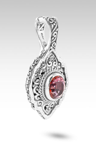 Hello Belief, Goodbye Unbelief Pendant II™ in Pom Passion™ Mystic Quartz - Single Stone - only found at SARDA™