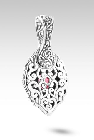 Hello Belief, Goodbye Unbelief Pendant II™ in Pom Passion™ Mystic Quartz - Single Stone - only found at SARDA™