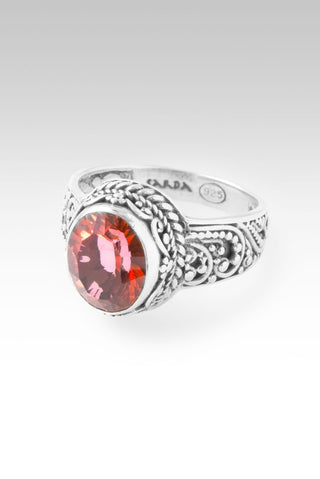 Hello Belief, Goodbye Unbelief Ring II™ in Pom Passion™ Mystic Quartz - Dinner - only found at SARDA™