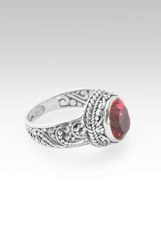 Hello Belief, Goodbye Unbelief Ring II™ in Pom Passion™ Mystic Quartz - Dinner - only found at SARDA™