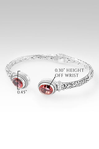 Hello Belief, Goodbye Unbelief Tip - to - Tip Bracelet™ in Pom Passion™ Mystic Quartz - Tip - to - Tip - only found at SARDA™