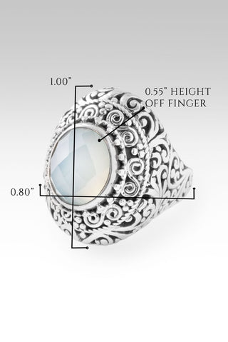 Hello Best of the Best, Goodbye Never Enough Ring™ in Seafoam Chalcedony - Dinner - only found at SARDA™