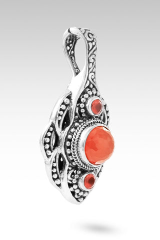 Hello Cherished, Goodbye Unwanted Pendant™ in Carnelian - Multi Stone - only found at SARDA™