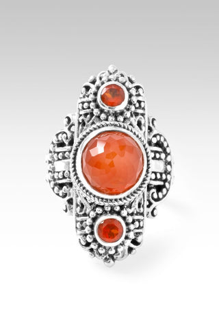Hello Cherished, Goodbye Unwanted Ring II™ in Carnelian - Statement - only found at SARDA™