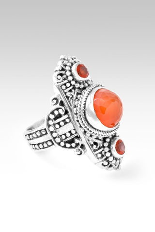 Hello Cherished, Goodbye Unwanted Ring II™ in Carnelian - Statement - only found at SARDA™
