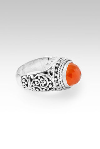Hello Cherished, Goodbye Unwanted Ring™ in Carnelian - Dinner - only found at SARDA™