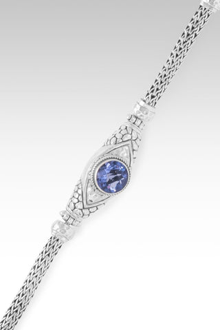 Hello Chosen, Goodbye Rejection Bracelet™ in Blue Violet Fluorite - Single Stone - only found at SARDA™