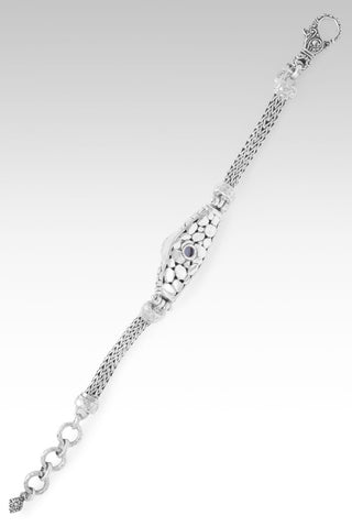 Hello Chosen, Goodbye Rejection Bracelet™ in Blue Violet Fluorite - Single Stone - only found at SARDA™