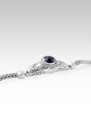 Hello Chosen, Goodbye Rejection Bracelet™ in Blue Violet Fluorite - Single Stone - only found at SARDA™