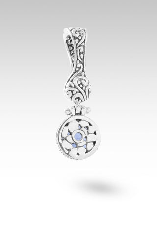 Hello Chosen, Goodbye Rejection Pendant™ in Blue Violet Fluorite & Sheer Luck™ Mystic Topaz - Multi Stone - only found at SARDA™