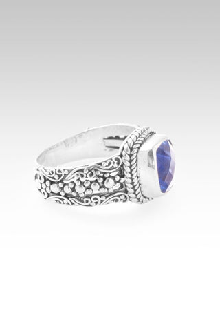 Hello Chosen, Goodbye Rejection Ring III™ in Blue Violet Fluorite - Dinner - only found at SARDA™