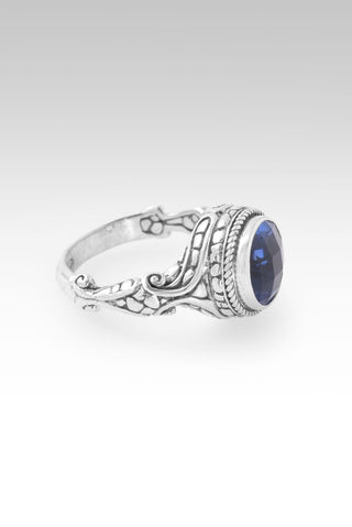 Hello Chosen, Goodbye Rejection Ring™ in Blue Violet Fluorite - Stackable - only found at SARDA™