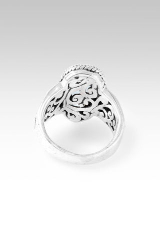 Hello Complete, Goodbye Broken Ring™ in Paraiba Chalcedony - Dinner - only found at SARDA™
