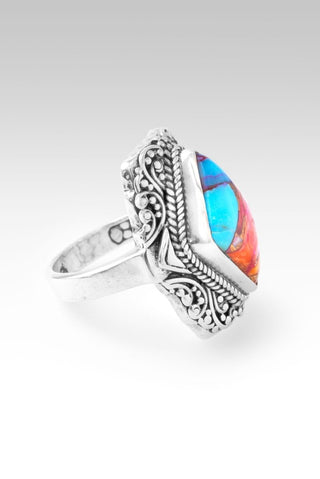 Hello Complete, Goodbye Broken Ring™ in Sweetart Kingman Turquoise - Statement - only found at SARDA™