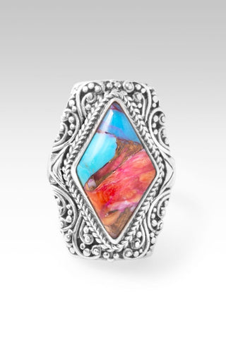 Hello Complete, Goodbye Broken Ring™ in Sweetart Kingman Turquoise - Statement - only found at SARDA™
