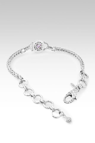 Hello Enough, Goodbye More Bracelet™ in Amethyst - Chain - only found at SARDA™