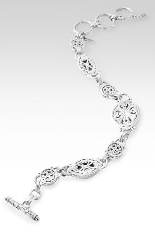 Hello Extraordinary, Goodbye Ordinary Bracelet™ in Blue Quartz Mother of Pearl, Fire & Ice™ Mystic Quartz & Swiss Blue Topaz - Multi Stone - only found at SARDA™