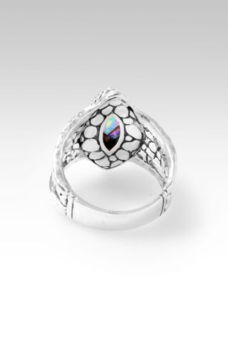 Hello Extraordinary, Goodbye Ordinary Ring™ in Fire & Ice™ Mystic Quartz - Dinner - only found at SARDA™