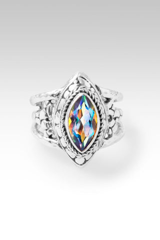 Hello Extraordinary, Goodbye Ordinary Ring™ in Fire & Ice™ Mystic Quartz - Dinner - only found at SARDA™