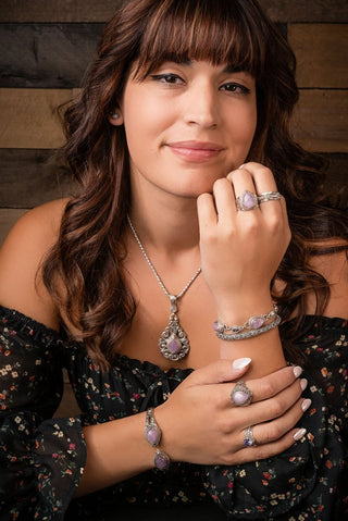 Hello Forever One, Goodbye Loneliness Ring™ in Kunzite - Statement - only found at SARDA™