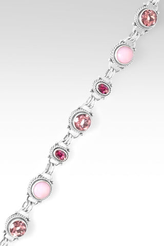 Hello Forgiven, Goodbye Forsaken Bracelet™ in Always True Rose™ Mystic Quartz, Pink Opal & Pink Tourmaline - Multi Stone - only found at SARDA™