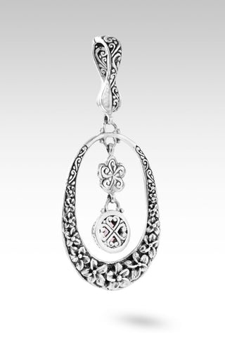 Hello Forgiven, Goodbye Forsaken Pendant™ in Always True Rose™ Mystic Quartz - Single Stone - only found at SARDA™