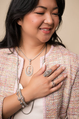 Hello Forgiven, Goodbye Forsaken Ring™ in Always True Rose™ Mystic Quartz - Statement - only found at SARDA™