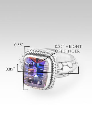 Hello Found, Goodbye Lost Ring II™ in Moonlight™ Mystic Quartz - Dinner - only found at SARDA™