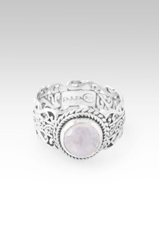 Hello Freedom, Goodbye Walls Ring™ in Phantom Quartz - Dinner - only found at SARDA™