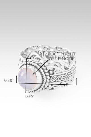 Hello Freedom, Goodbye Walls Ring™ in Phantom Quartz - Dinner - only found at SARDA™