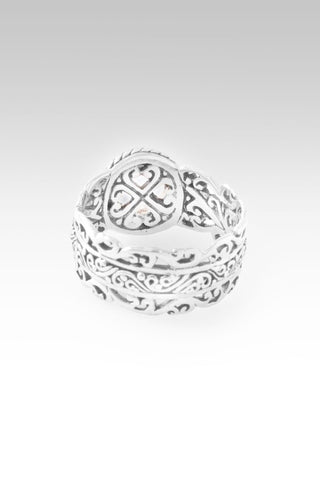 Hello Freedom, Goodbye Walls Ring™ in Phantom Quartz - Dinner - only found at SARDA™