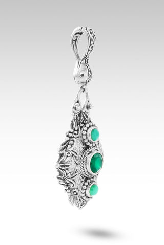 Hello Goodness, Goodbye Bad Pendant™ in Green Onyx & Chrysoprase - Multi Stone - only found at SARDA™