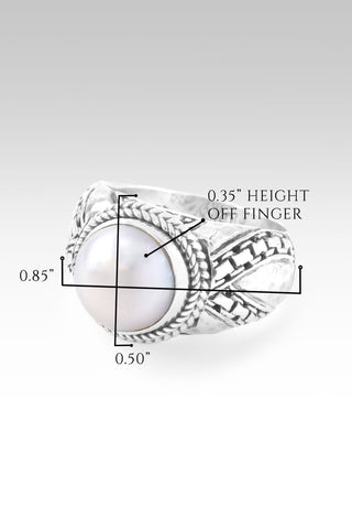 Hello Grace, Goodbye Guilt Ring™ in Freshwater Pearl - Dinner - only found at SARDA™