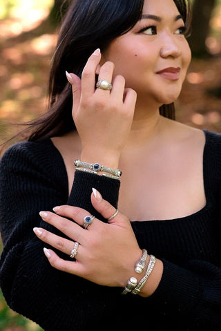 Hello Grace, Goodbye Guilt Tip - to - Tip Bracelet™ in Freshwater Pearl - Tip - toTip - only found at SARDA™