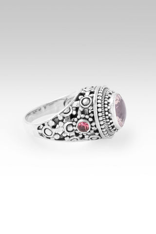 Hello Hope, Goodbye Hopelessness Ring™ in Rose Quartz & Pink Tourmaline - Dinner - only found at SARDA™