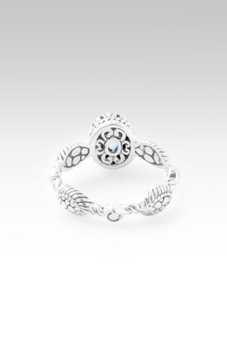 Hello Hope, Goodbye Hopelessness Ring™ in Swiss Blue Topaz - Stackable - only found at SARDA™