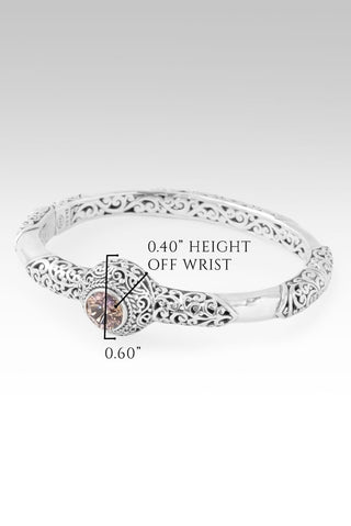 Hello Kind, Goodbye Unkindness Bangle Bracelet™ in Rose De France Ametrine - Bangle - only found at SARDA™