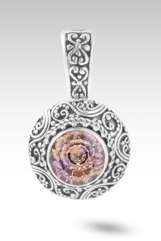 Hello Kind, Goodbye Unkindness Pendant™ in Rose De France Ametrine - Single Stone - only found at SARDA™