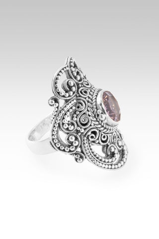Hello Kind, Goodbye Unkindness Ring III™ in Rose De France Ametrine - Statement - only found at SARDA™