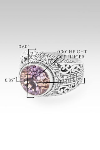 Hello Kind, Goodbye Unkindness Ring™ in Rose De France Ametrine - Dinner - only found at SARDA™