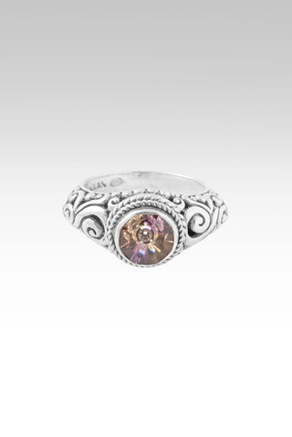 Hello Kind, Goodbye Unkindness Ring IV™ in Rose De France Ametrine - Stackable - only found at SARDA™