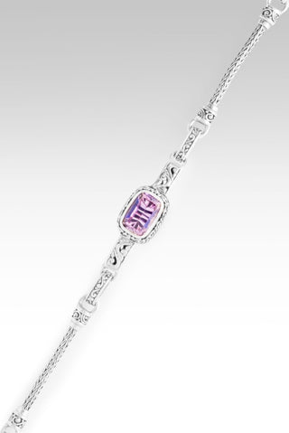 Hello Love, Goodbye Bitterness Bracelet™ in Lilac Rose De France Quartz - Chain - only found at SARDA™