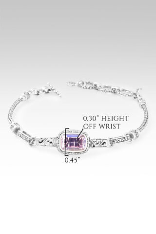 Hello Love, Goodbye Bitterness Bracelet™ in Lilac Rose De France Quartz - Chain - only found at SARDA™